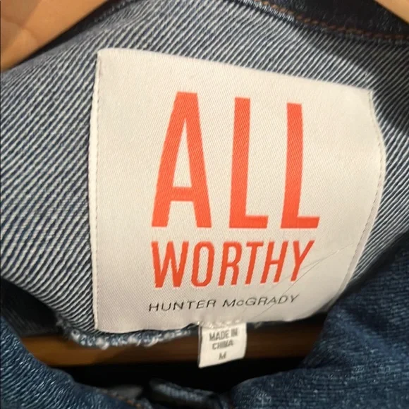 All Worthy by Hunter McGrady Indigo Denim Jacket - Picture 2 of 7